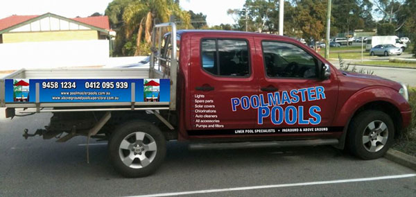 Poolmaster Pools Work Truck